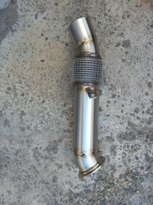 Даунпайп BMW n55 X5 F15 F16 F10 f06 N55 35i downpipe  ф15 ф16 ф10 н55