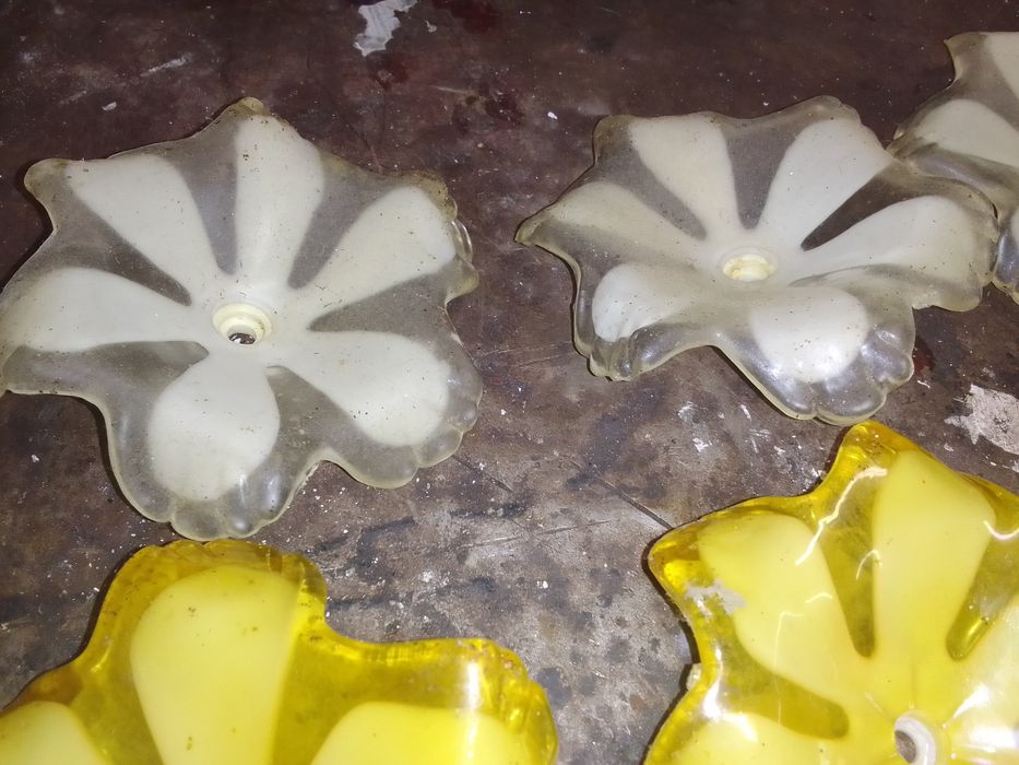 Szklane kwiaty/klosze okazja