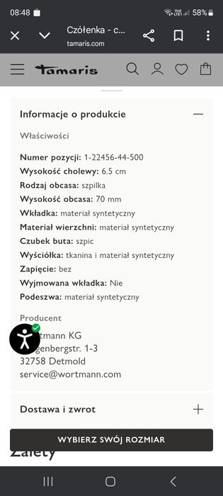 Czerwone szpilki czółenka