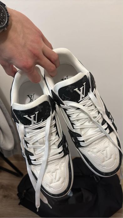 Louis vuitton sneakers czarne