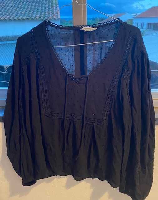 Blusa Springfield 38 preta