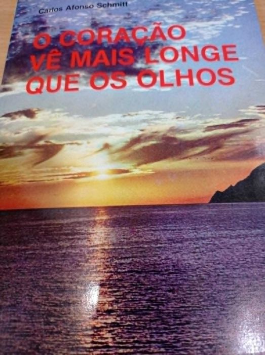 vendo livro O coração vê mais longe que os olhos