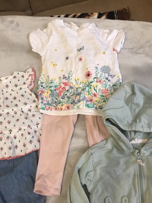 Комплект брендових речей для дівчинки на 6-12міс.