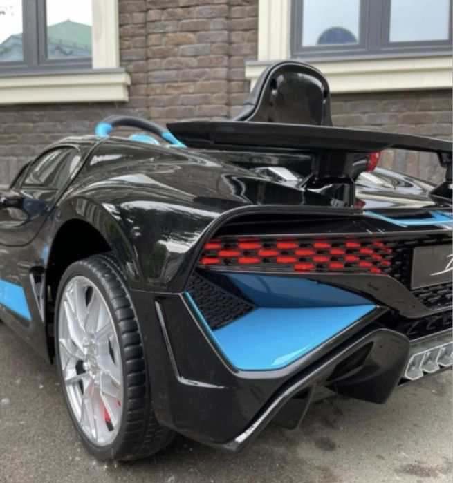 Bugatti Divo Autko na akumulator dla dzieci Biały + Pilot + EVA + Wolny Start + LED MP3