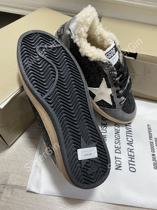 Кеди Golden Goose з хутром Кеды Голден Гус