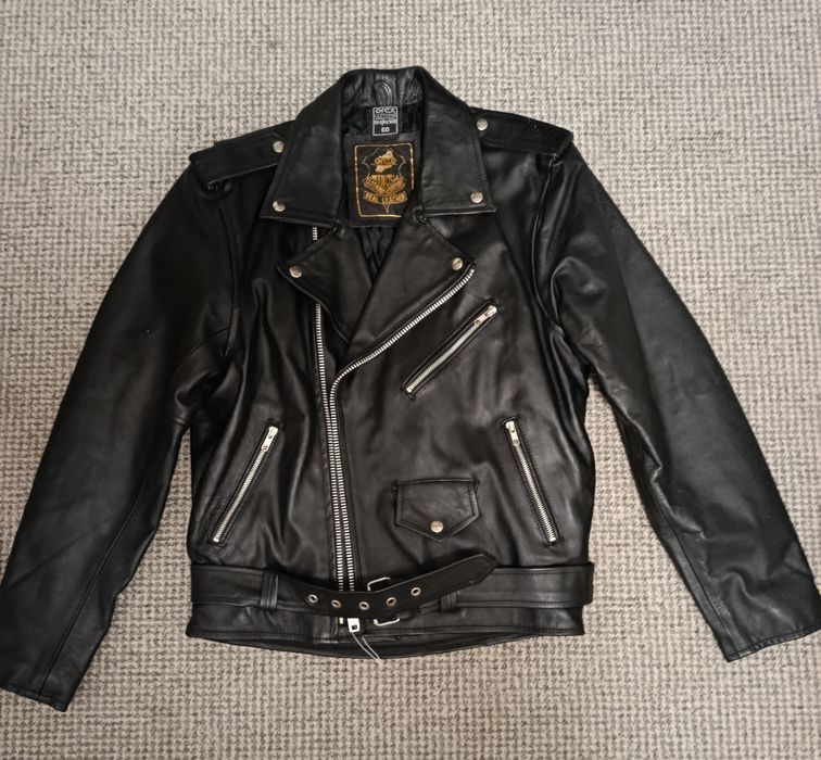 Ramoneska - prawdziwa skóra, rozm. M