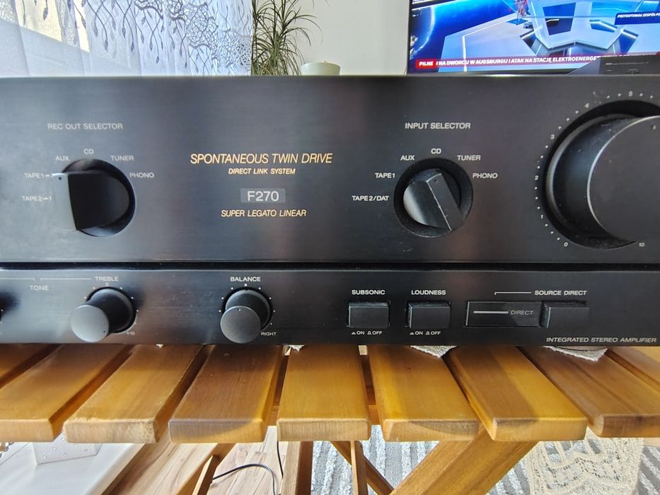 Wzmacniacz SonyTA F270