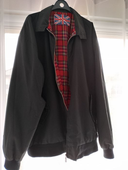 Kurtka English Style Harington rozmiar XXXL czarna