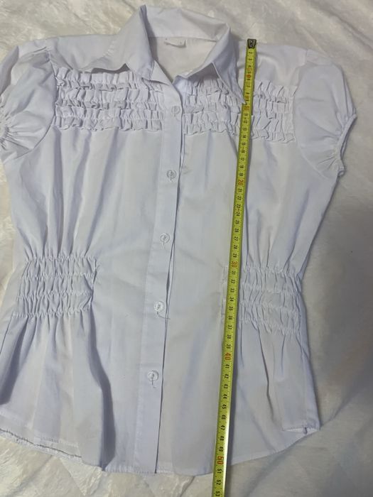 Biala bluzka elegancka rozm 152