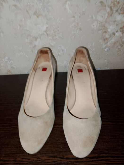 Туфли замшевые рр39.5