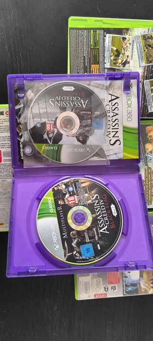Conjunto de 3 jogos Xbox 360 em boas condições+4 danificados