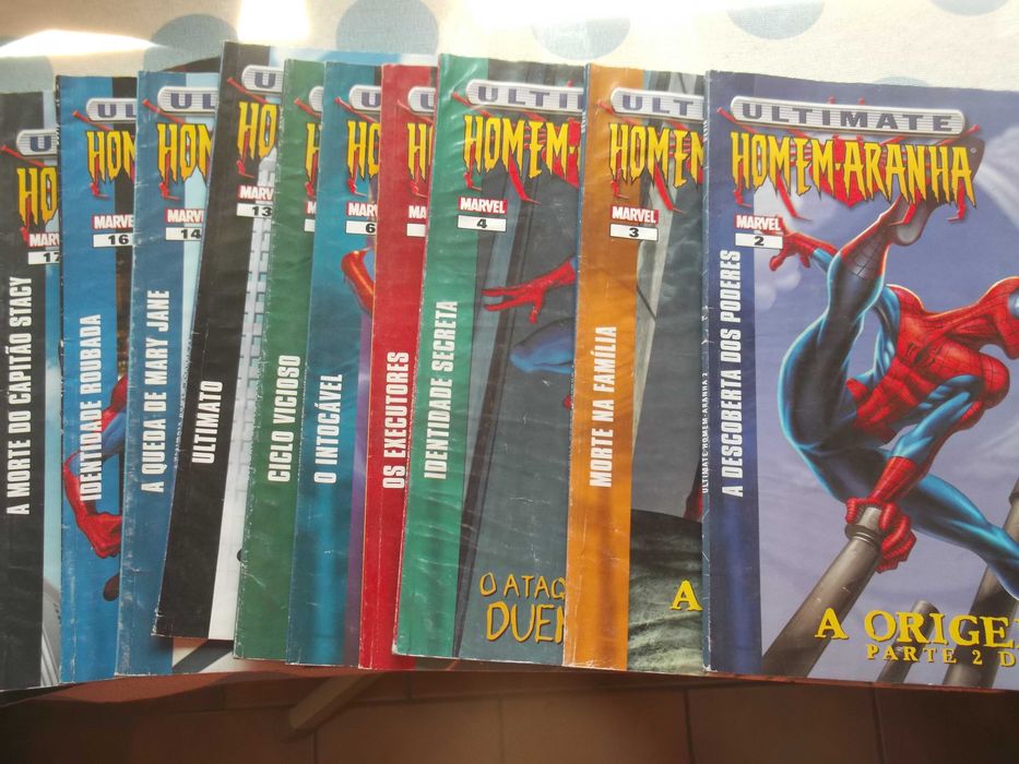 Revistas do Homem Aranha