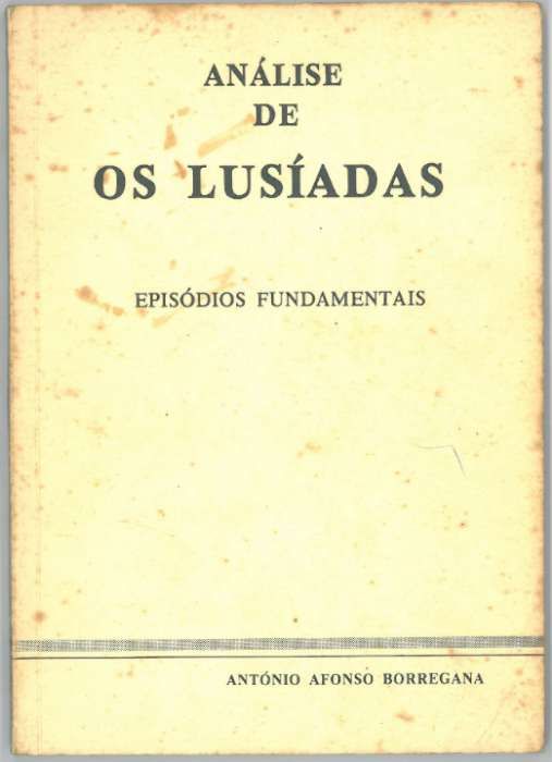 Livro # 12 "Análise de Os Lusiadas"