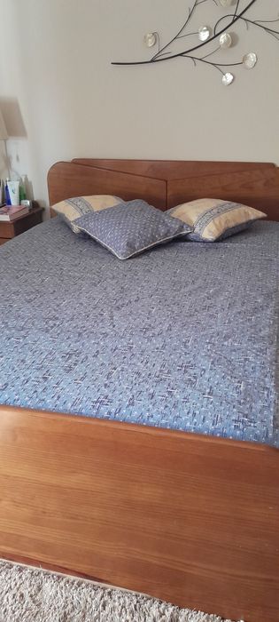 Conjunto colcha+cortinados + 4 almofadas casal