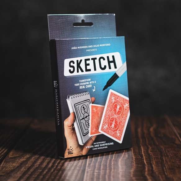 Sketch by João Miranda - Truque de Magia Revelação Visual de Carta