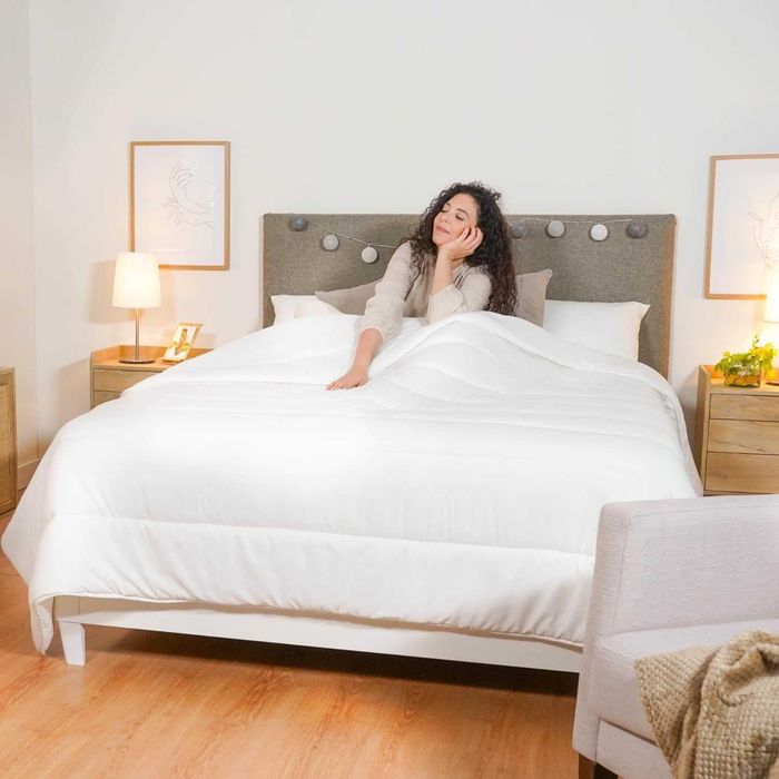 Пухова ковдра осінь-зима одеяло Pikolin Home Ecolofil Fiber Feel