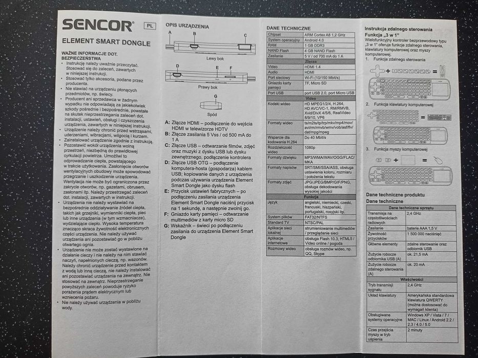 NOWY zestaw smart TV SENCOR.