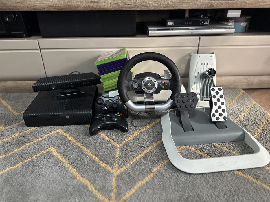 Xbox 360 + kierownica