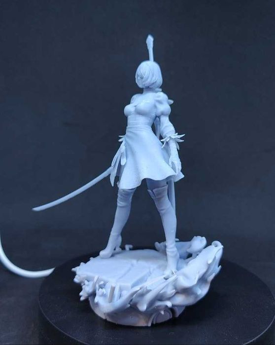 Фигурка 2B (NieR: Automata) 13 см, 3D печать под покраску