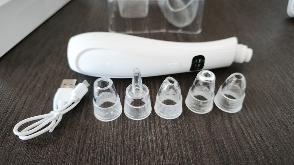 Aspirador de limpeza facial multifunções - NOVO!