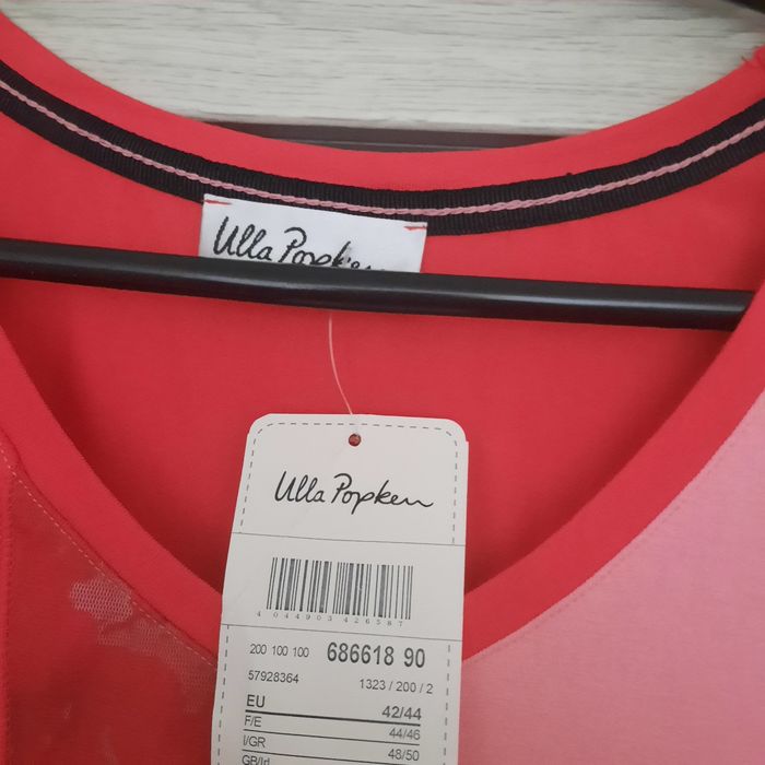 Ulla Popken śliczna tunika , wiskoza 42-44 Nowa