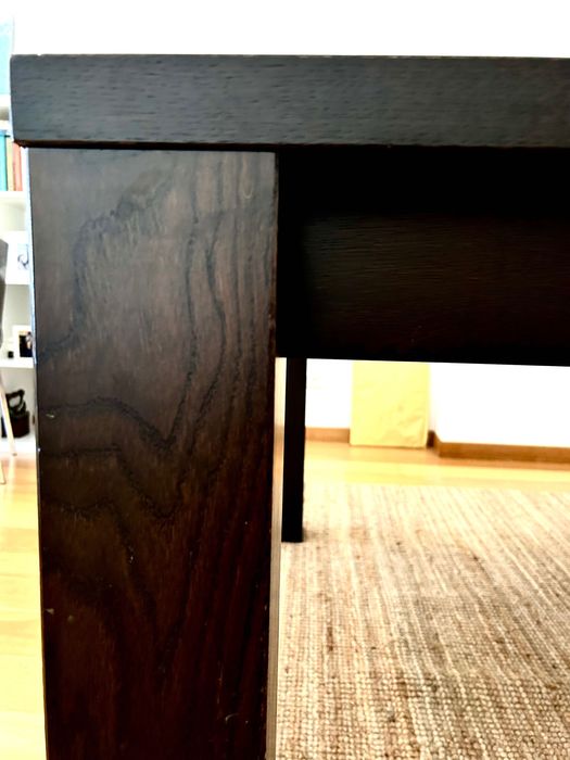 Mesa quadrada madeira maciça