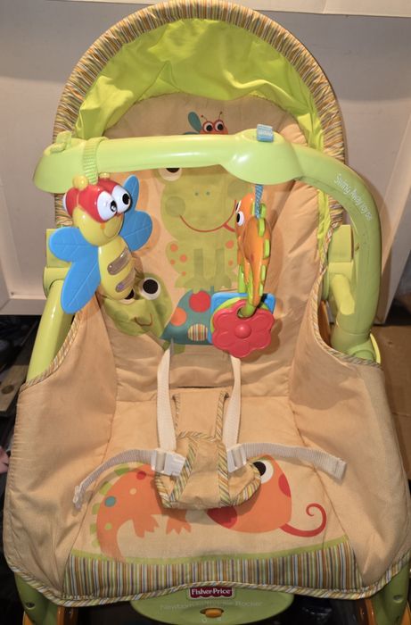 Leżaczek-Bujaczek Przenośny Fisher-Price