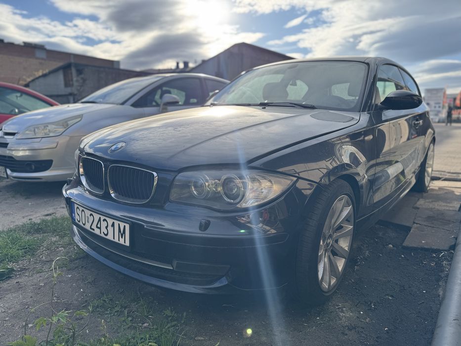 BMW 118D E81 N47 ,Bogato Wyposażona,Uszkodzony Silnik,Ważne OC!