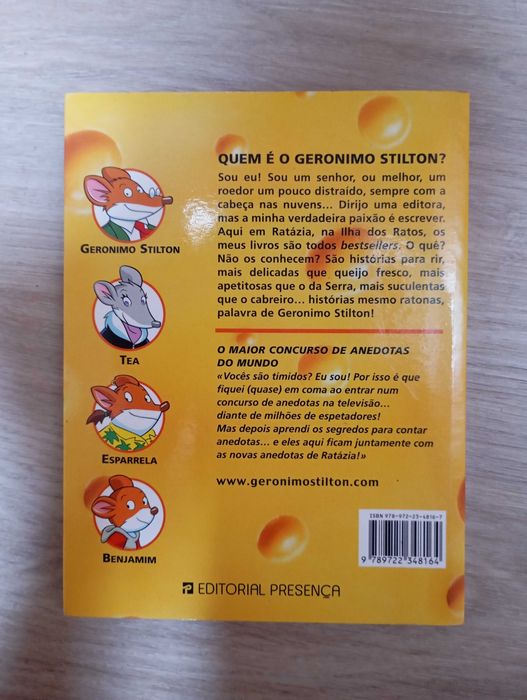 O maior concurso de anedotas do mundo -  Geronimo Stilton