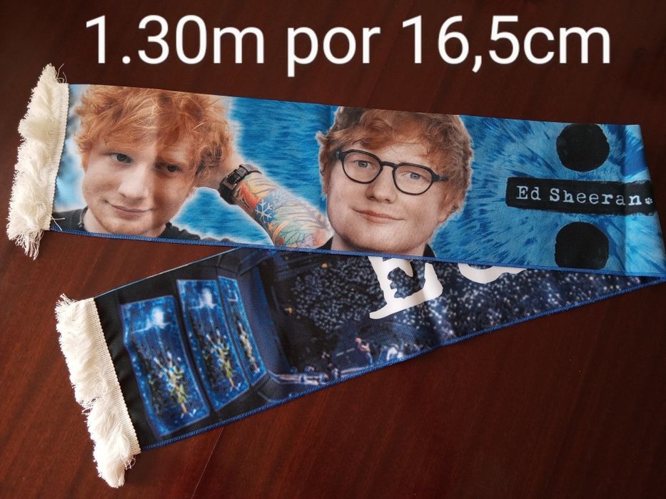 Cachecol concerto Lisboa 2019 Ed Sheeran