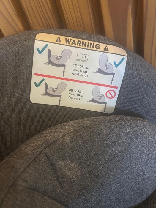 Cadeira infantil Cibex 360 Sirona Q i-size - platinum sirona