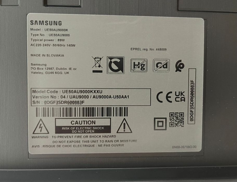 Smart TV Samsung 4K 50"