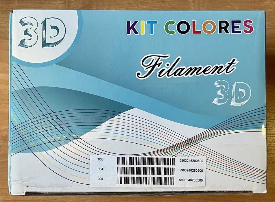 Filament wkład PLA 200m 20x10m Długopis 3D PEN