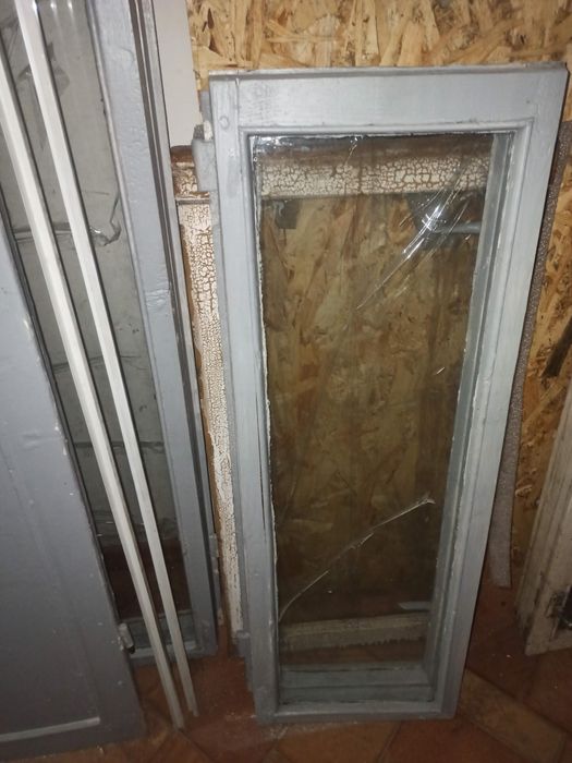 Окна. Рамы со стёклами. Дерево. Стекло оконное листовое новое