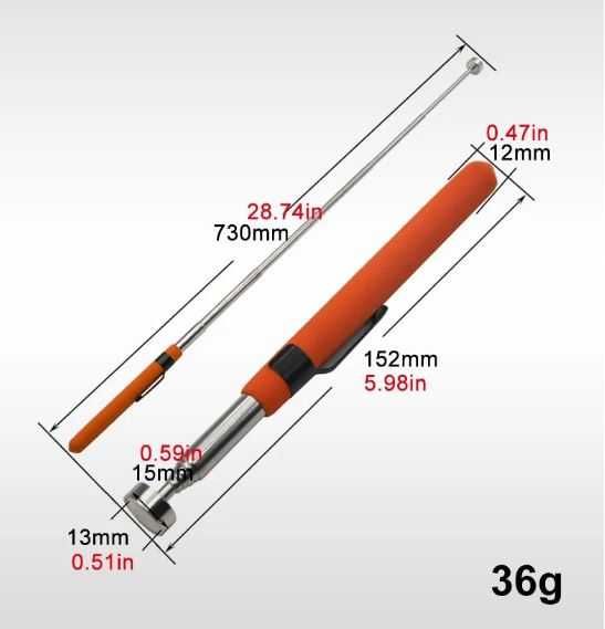 Íman Telescópico 150 a 730 mm [NOVO]