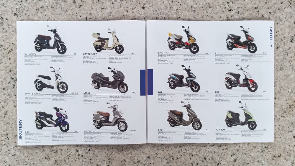 ROMET Paleta modeli 2014 Prospekty Ulotki