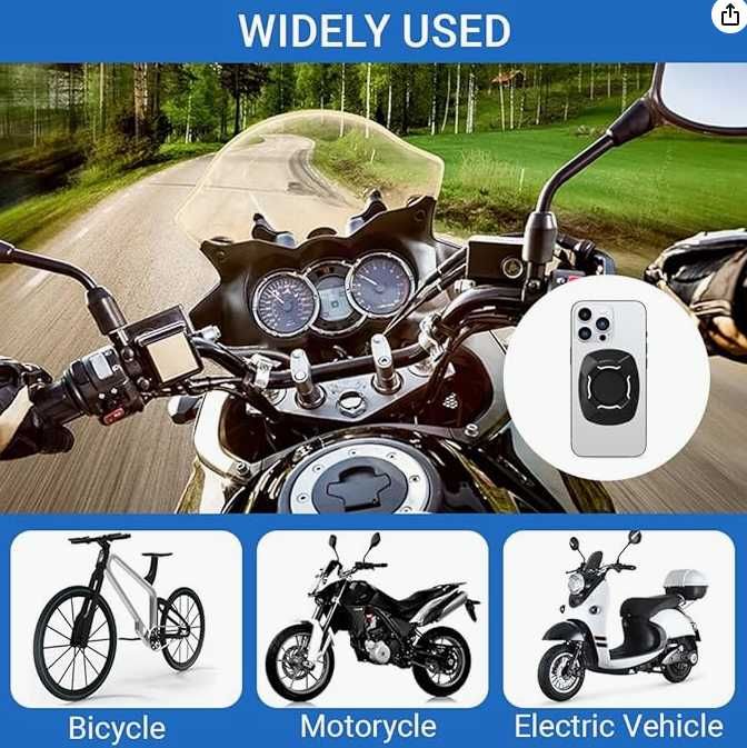 Suporte telemóvel QUAD LOCK PRO com amortecedor para moto (NOVIDADE)