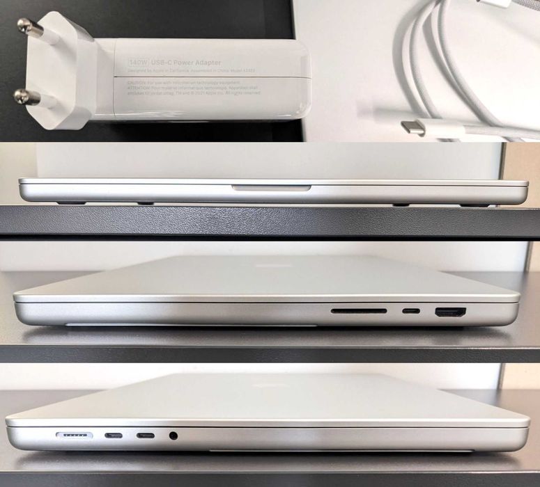 MacBook Pro 16 2021 Ідеал Стан M1 Pro 16Gb 512gb Акум 93% Без Дефектів