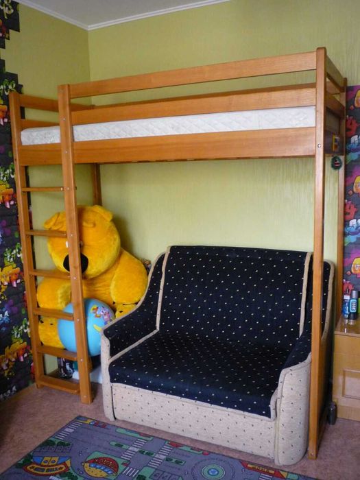 Кровать чердак дерево натуральное