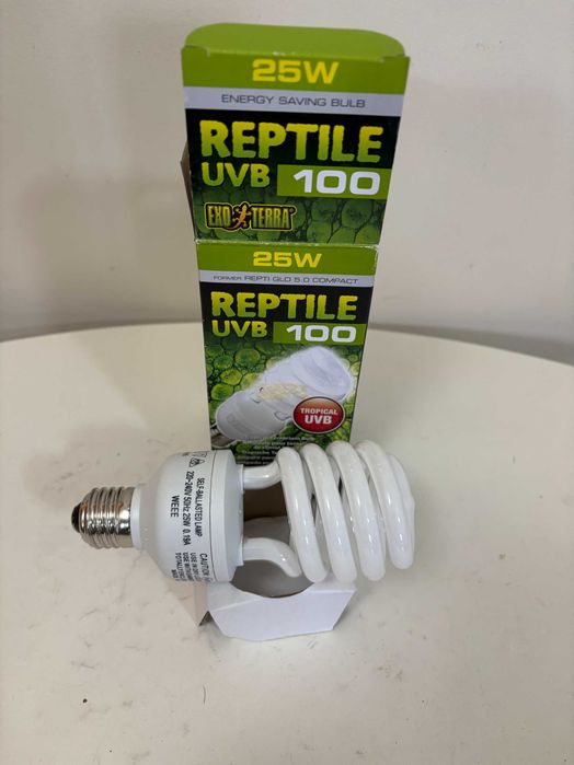 Lampada UVB100 para repteis ExoTerra