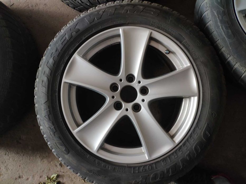 Диски BMW Х5   c зимней резиной DUNLOP  255/55 R18
