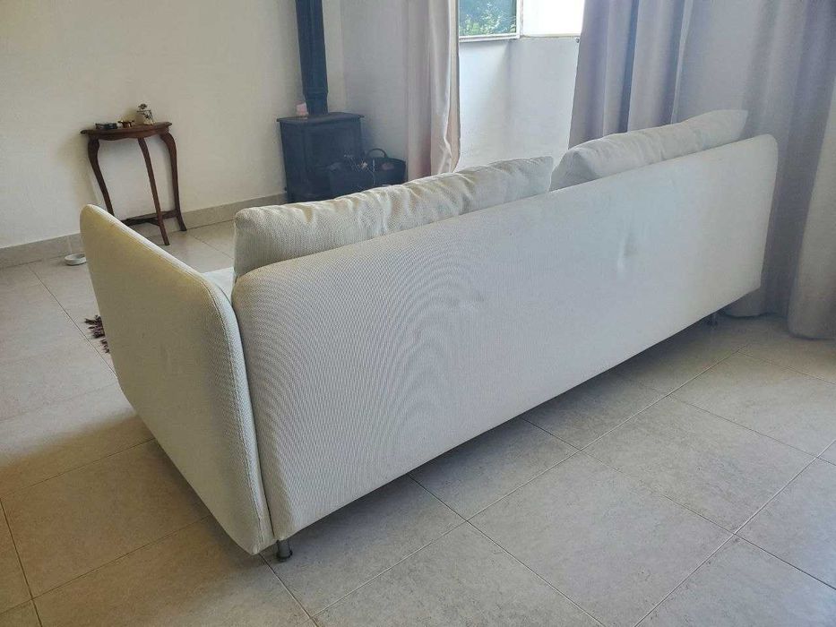 Sofá de 3 lugares IKEA — capas laváveis