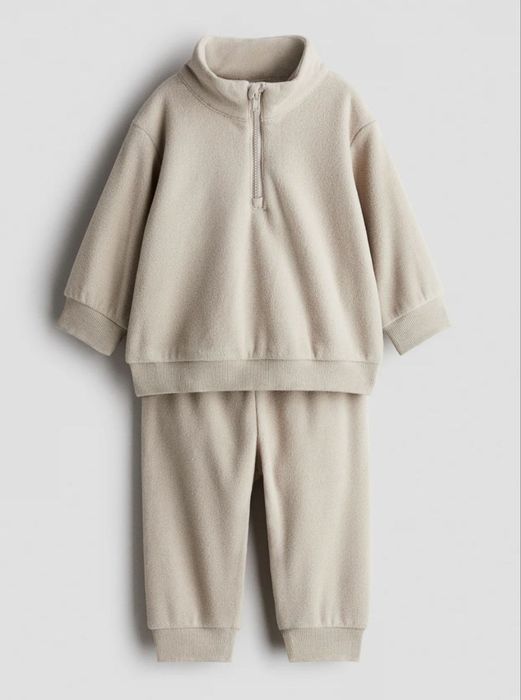 Новий флісовий костюм для дівчинки H&M 74, 80 86, 92, 98, 104