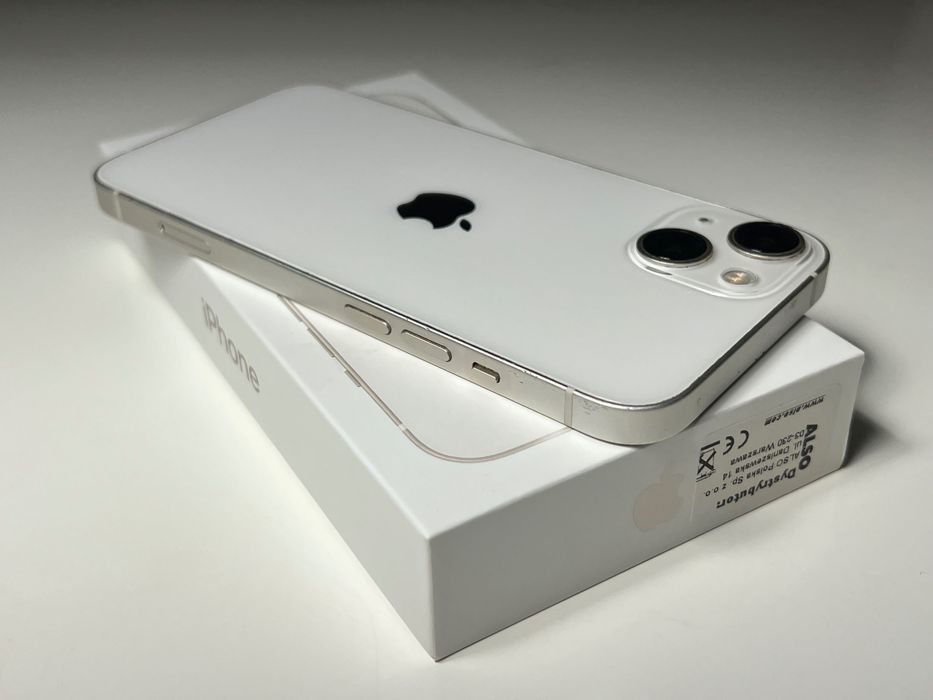 【匿名配送】iPhone13mini 128GB ホワイト IPhone 13 Mini 128GB Biały/ Zadbany Stan/ Bateria 87% Gdańsk