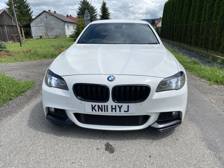 Maska BMW F10 F11 A300 Alpinweiss 3 Pokrywa Silnika Sedan Touring