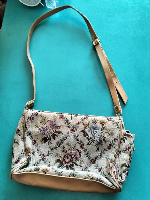 Torebka gobelinowa : 33 x 20 x 7cm