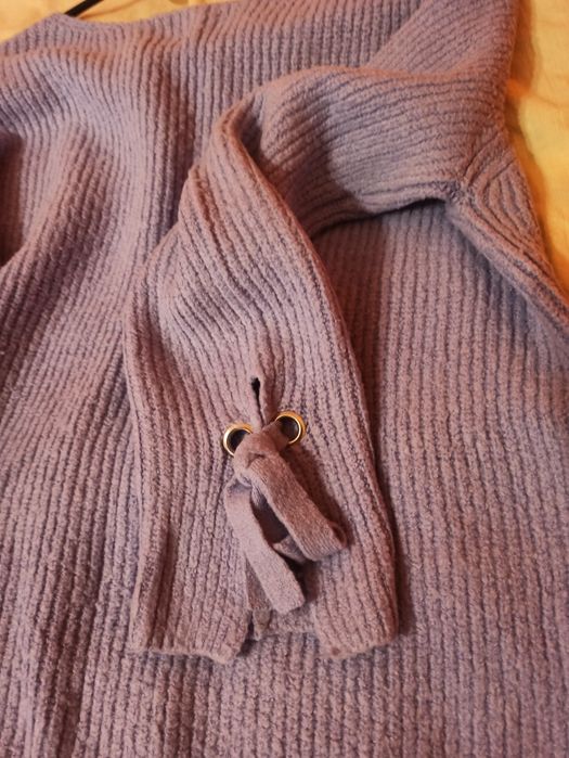Damski sweterek jasno fioletowy XL