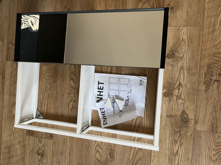 Шафка ENHET від IKEA із дзеркалом для ванної