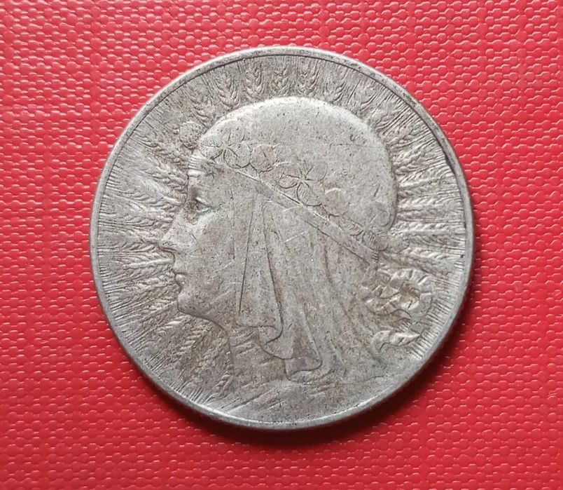 5 zł 1934 - Głowa Kobiety - srebro