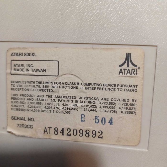 Komputer ATARI 800XL